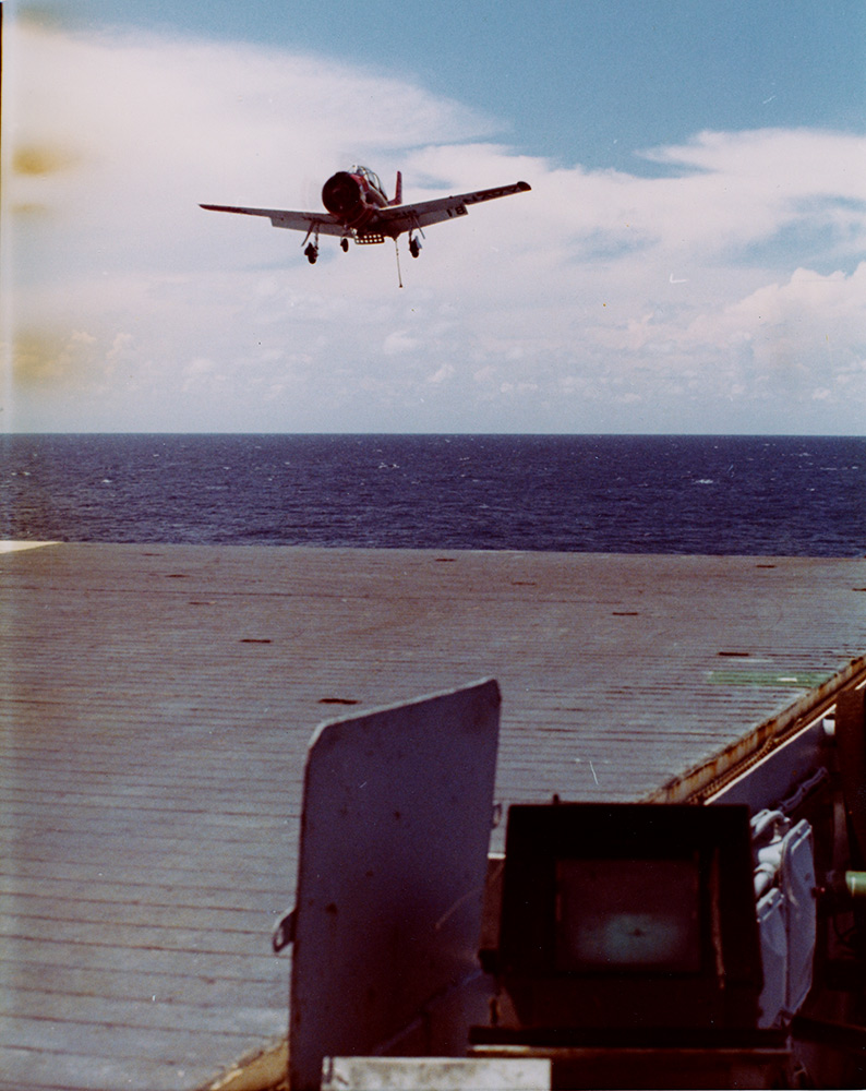 Landing the T-28